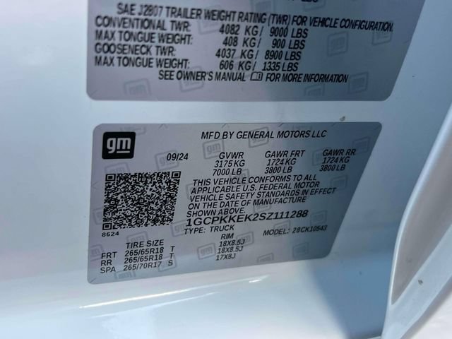 Used 2025 Chevrolet Silverado 1500 LT AWD/4WD image 19