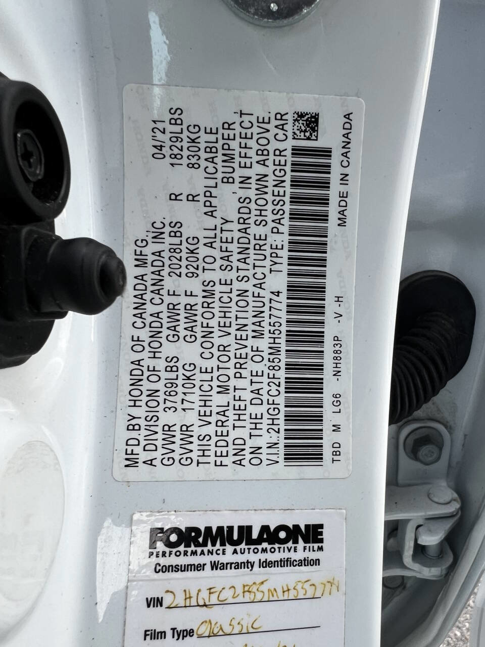 Used 2021 Honda Civic Sport image 39