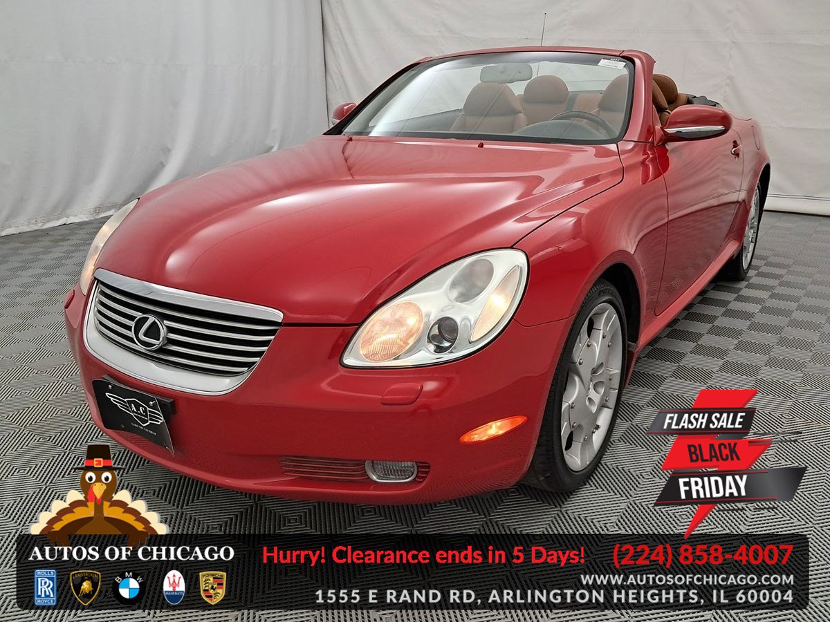 Used 2004 Lexus SC 430 Convertible