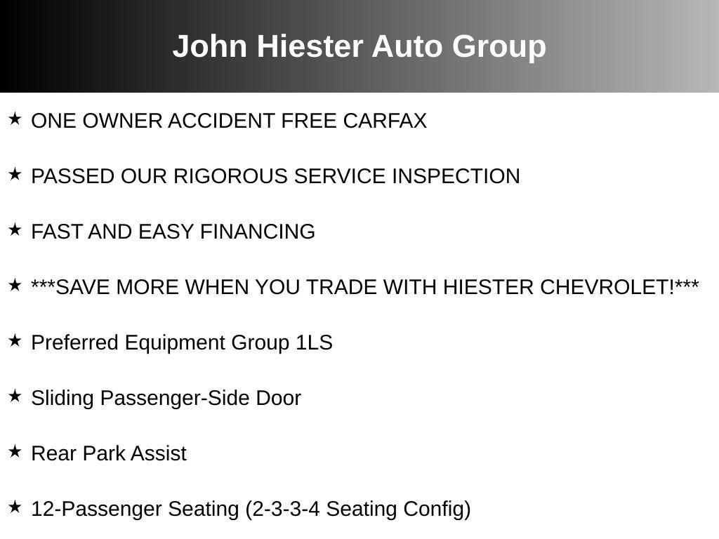 Used 2023 Chevrolet Express 3500 LS RWD image 10