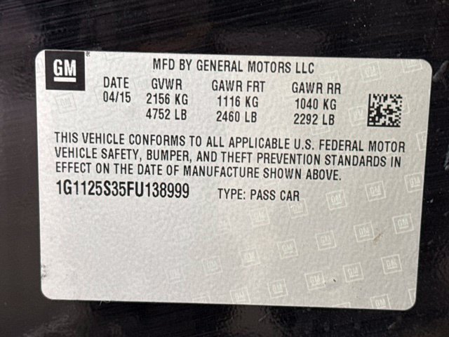 Used 2015 Chevrolet Impala LT FWD image 13