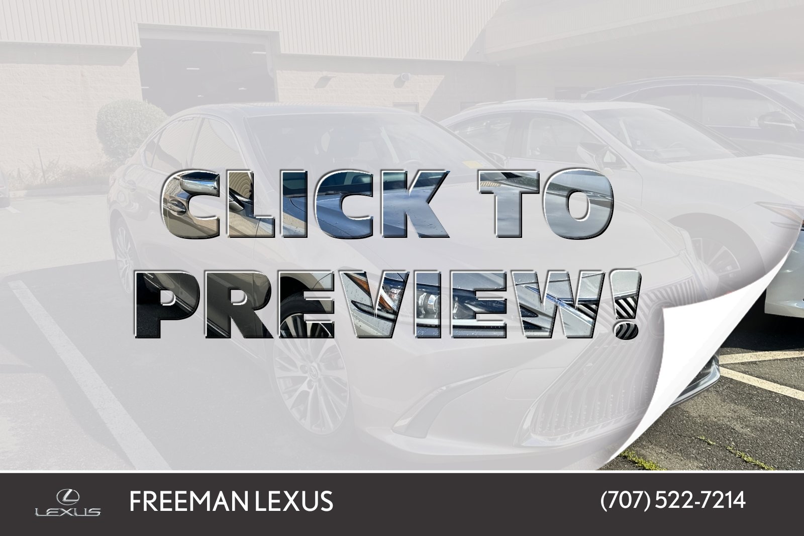 Used 2019 Lexus ES 300h w/ Premium Package image 1