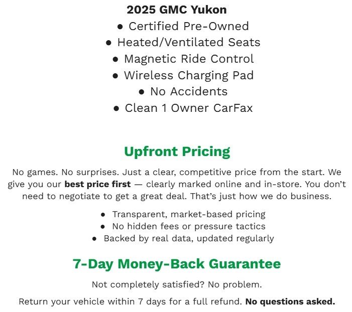 Certified 2025 GMC Yukon XL Denali image 2