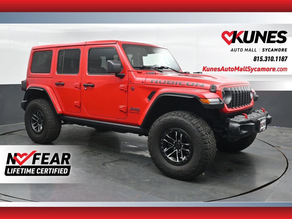 Used 2025 Jeep Wrangler Unlimited Rubicon AWD/4WD image 1