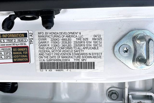 Used 2022 Honda CR-V Touring image 16