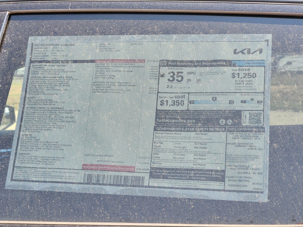 New 2027 Kia Sportage X-Line AWD/4WD image 24