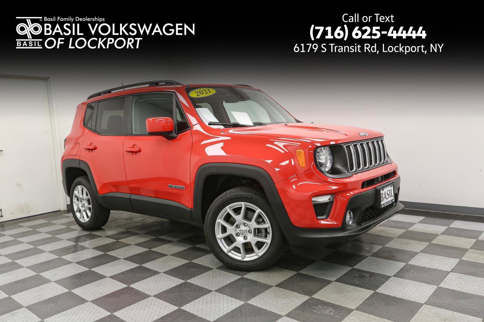 Used 2021 Jeep Renegade Latitude w/ Sun & Sound Group