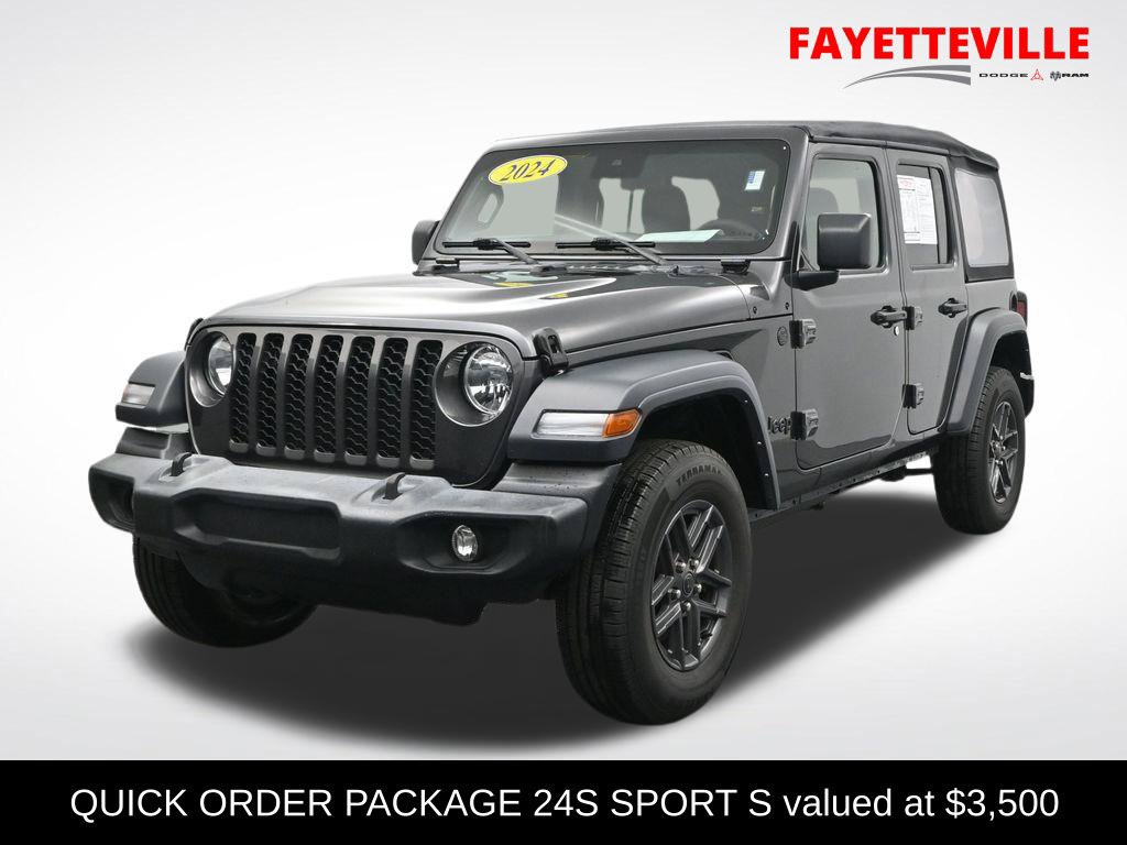 Used 2024 Jeep Wrangler Unlimited Sport