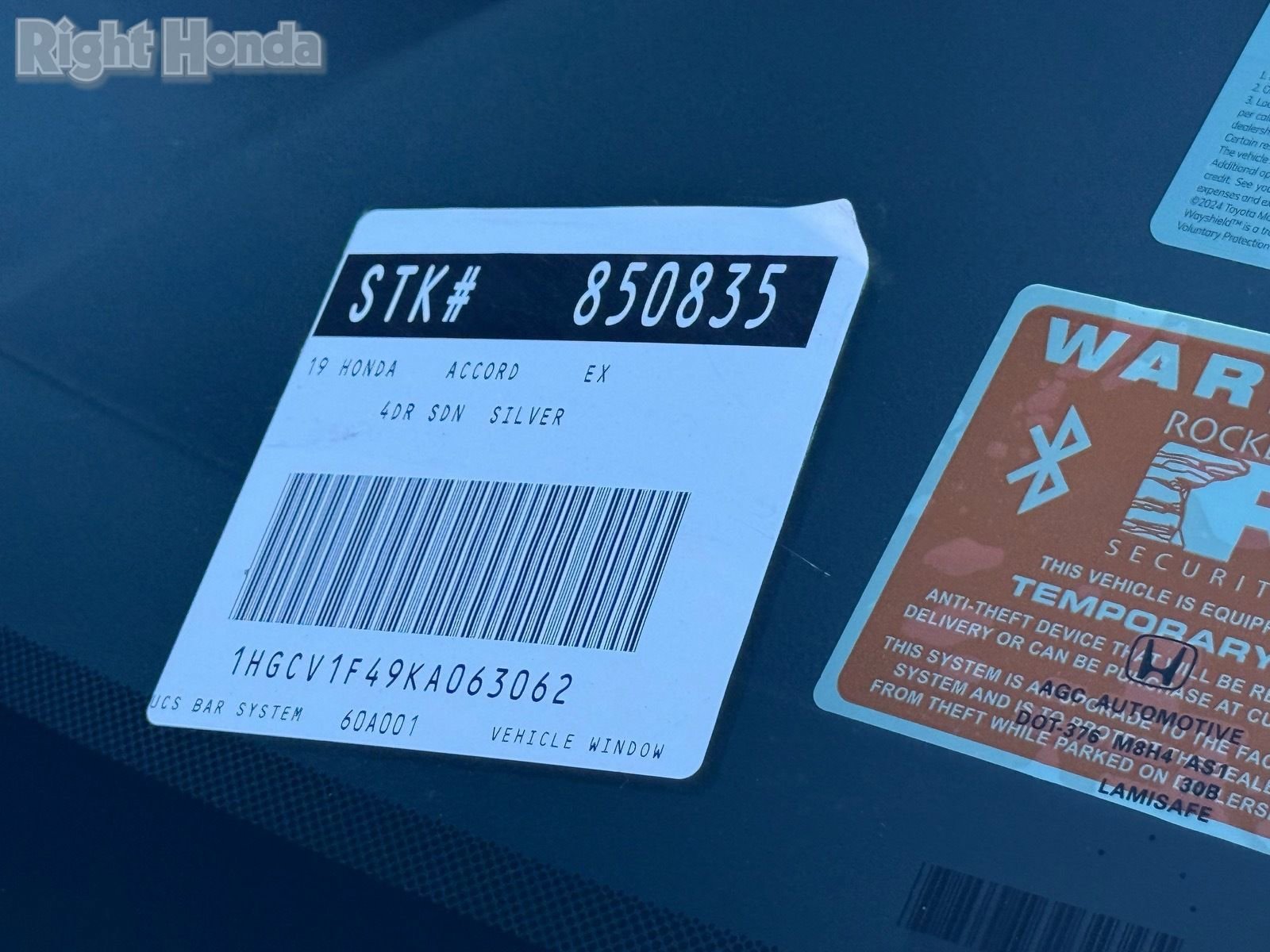 Used 2019 Honda Accord EX image 32