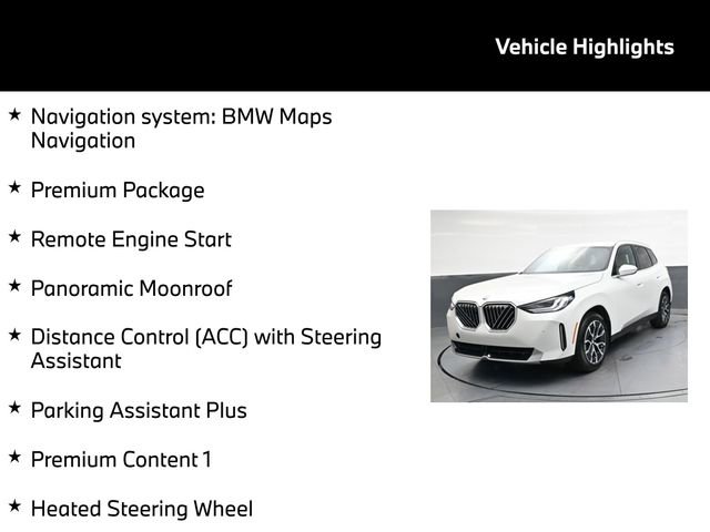 Used 2026 BMW X3 xDrive30 w/ Premium Package AWD/4WD image 5