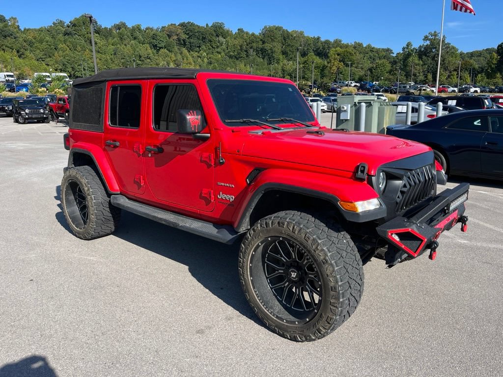 Used 2021 Jeep Wrangler Unlimited Sahara AWD/4WD image 2