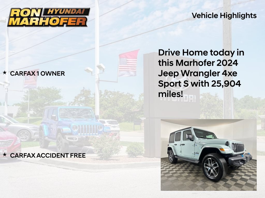 Used 2024 Jeep Wrangler Unlimited w/ Convenience Group AWD/4WD image 15