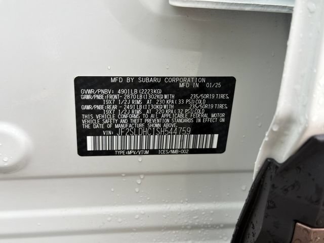 Certified 2025 Subaru Forester Sport AWD/4WD image 30