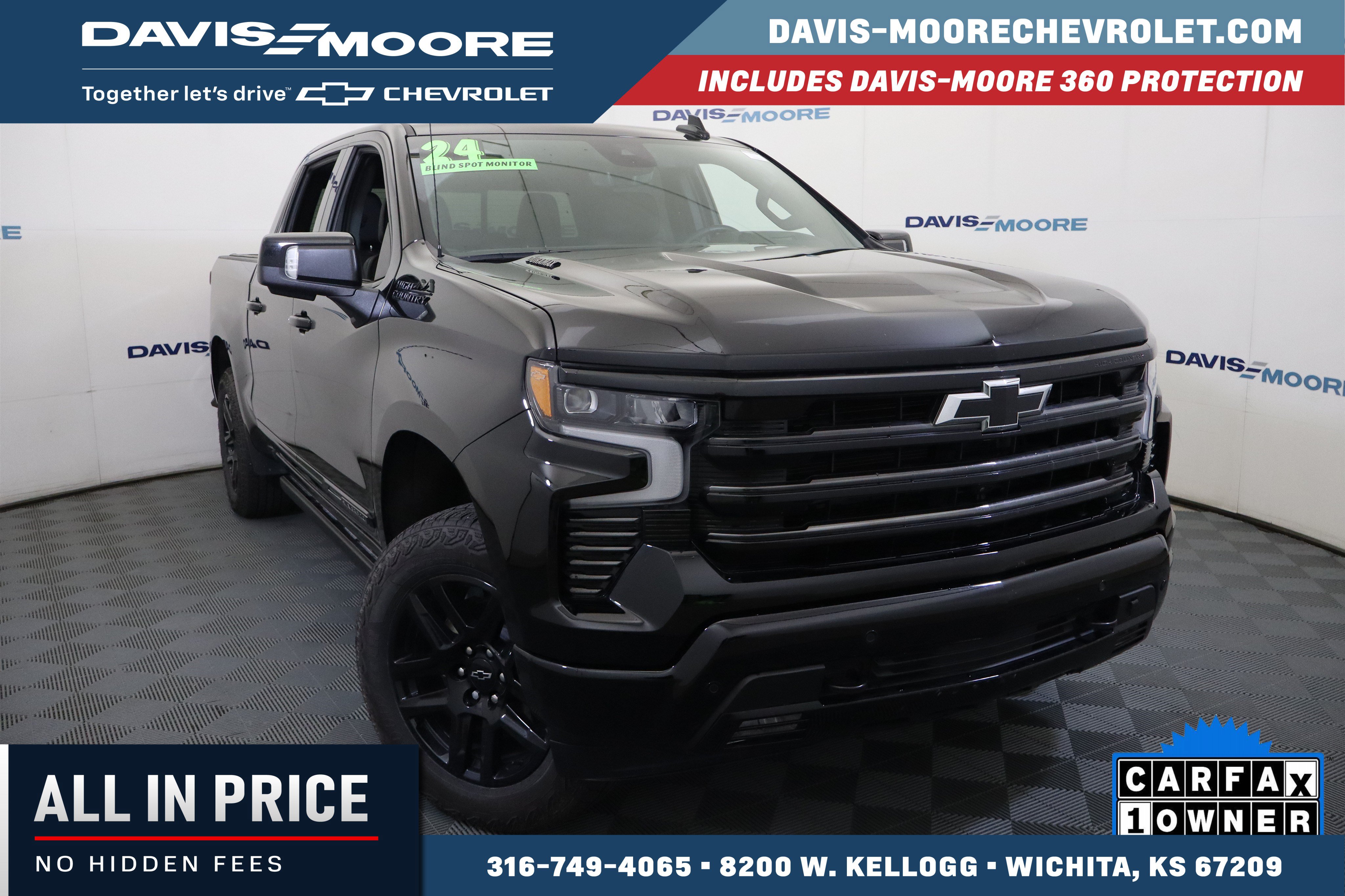 Used 2024 Chevrolet Silverado 1500 High Country w/ Midnight Edition