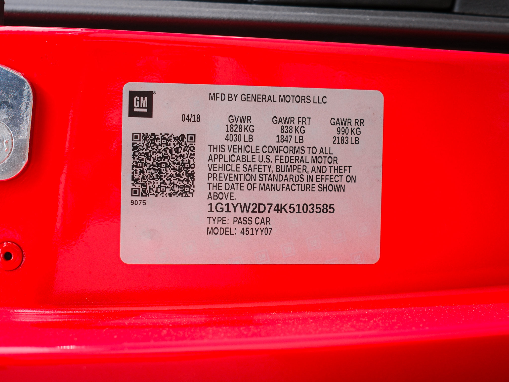 Used 2019 Chevrolet Corvette Grand Sport RWD image 36