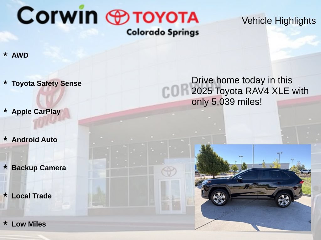 Used 2025 Toyota RAV4 XLE AWD/4WD image 6