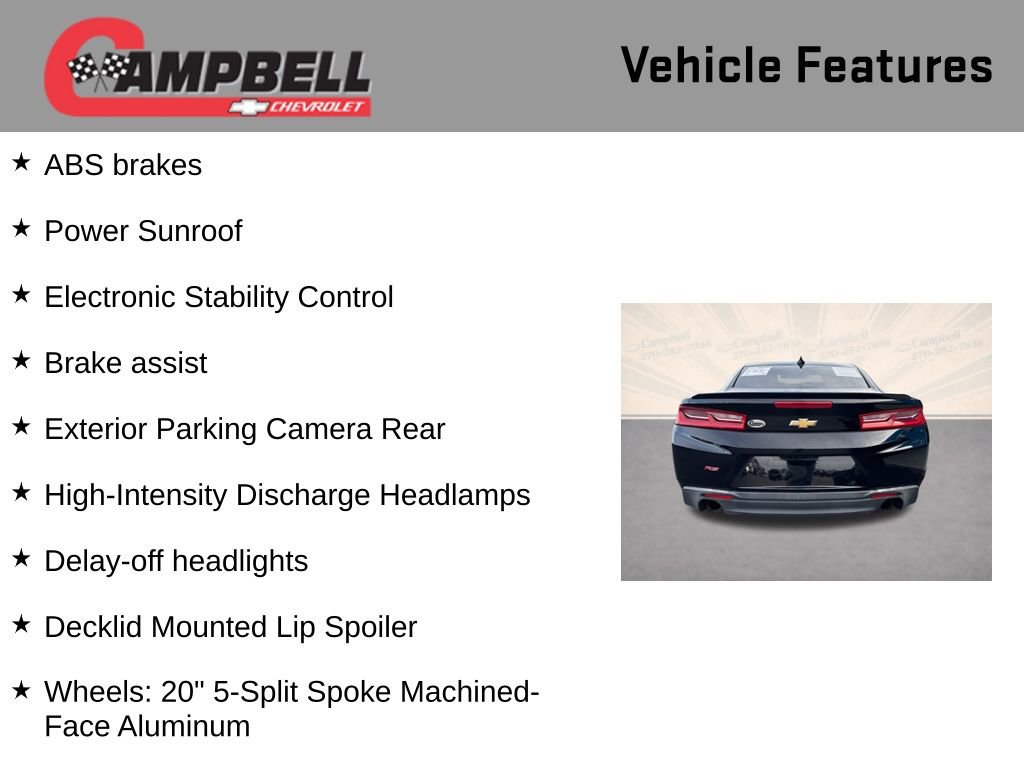 Used 2017 Chevrolet Camaro LT w/ RS Package image 10