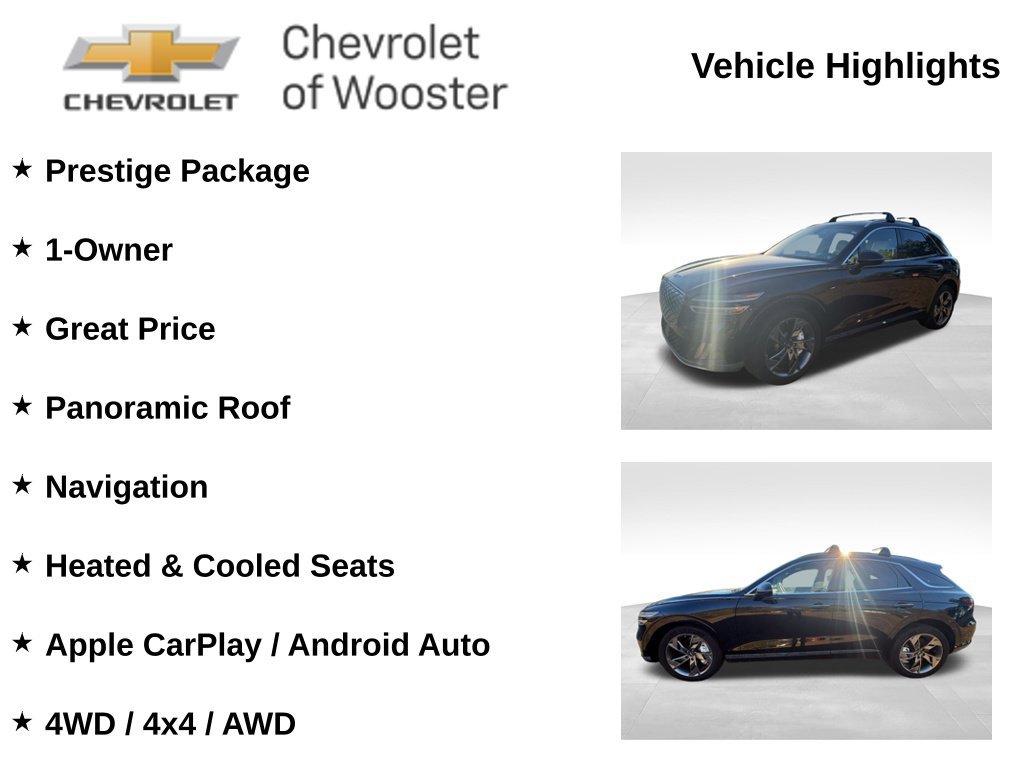 Used 2024 Genesis Electrified GV70 w/ Prestige Package AWD/4WD image 2