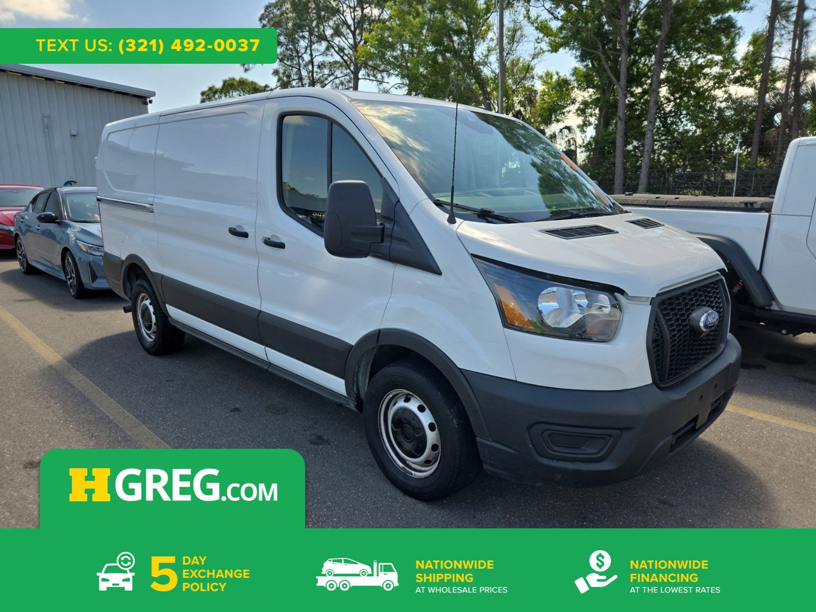 Used 2023 Ford Transit 150 Low Roof w/ Load Area Protection Package image 1