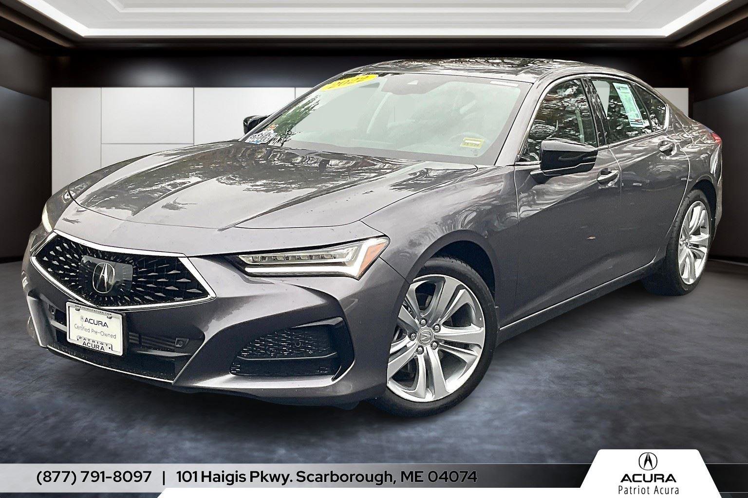 Certified 2022 Acura TLX w/ Technology Package video 1