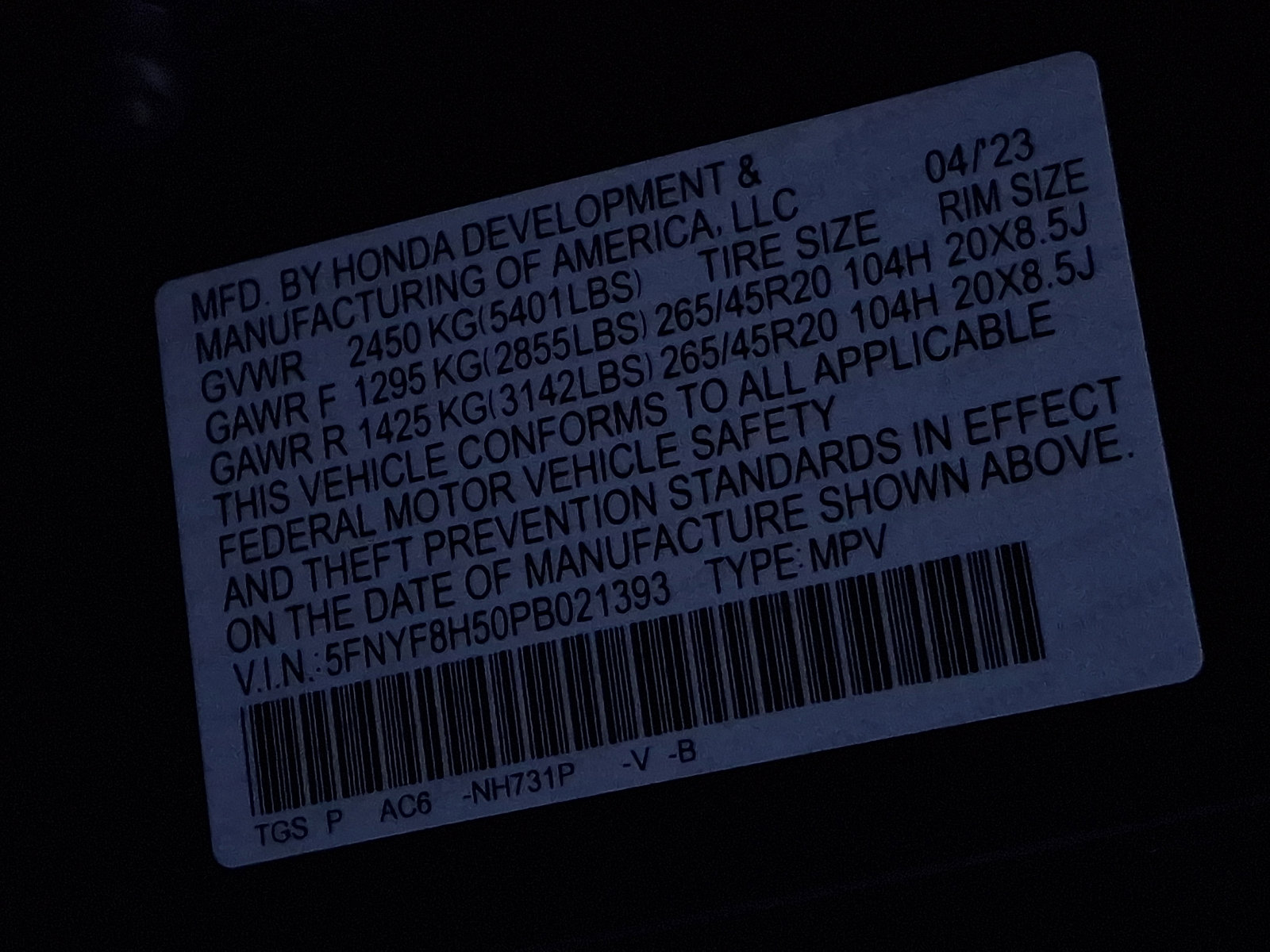 Used 2023 Honda Passport EX-L image 28