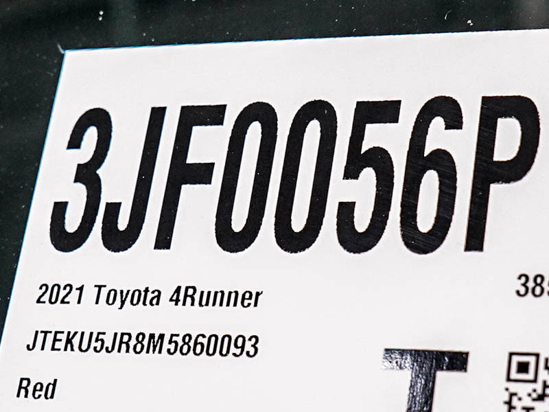 Used 2021 Toyota 4Runner Limited AWD/4WD image 30