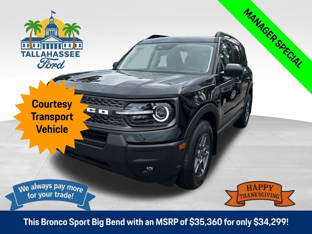New 2025 Ford Bronco Sport Big Bend w/ Convenience Package