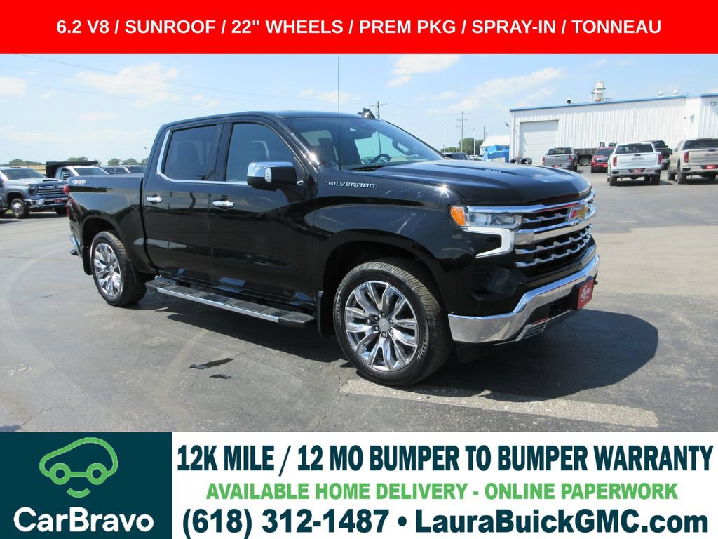 Certified 2023 Chevrolet Silverado 1500 LTZ w/ LTZ Premium Package