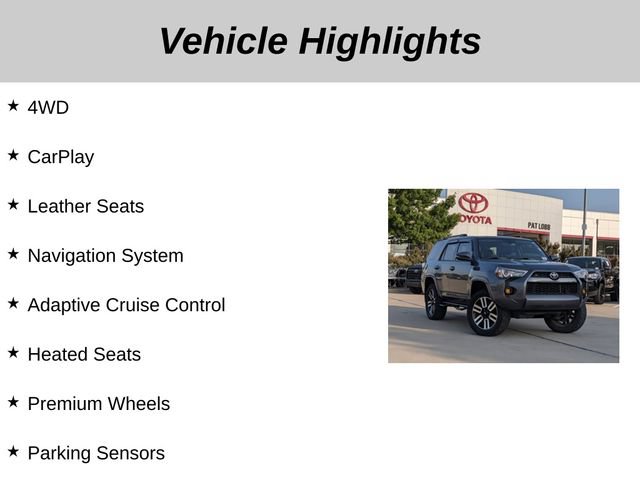 Used 2017 Toyota 4Runner SR5 Premium AWD/4WD image 5