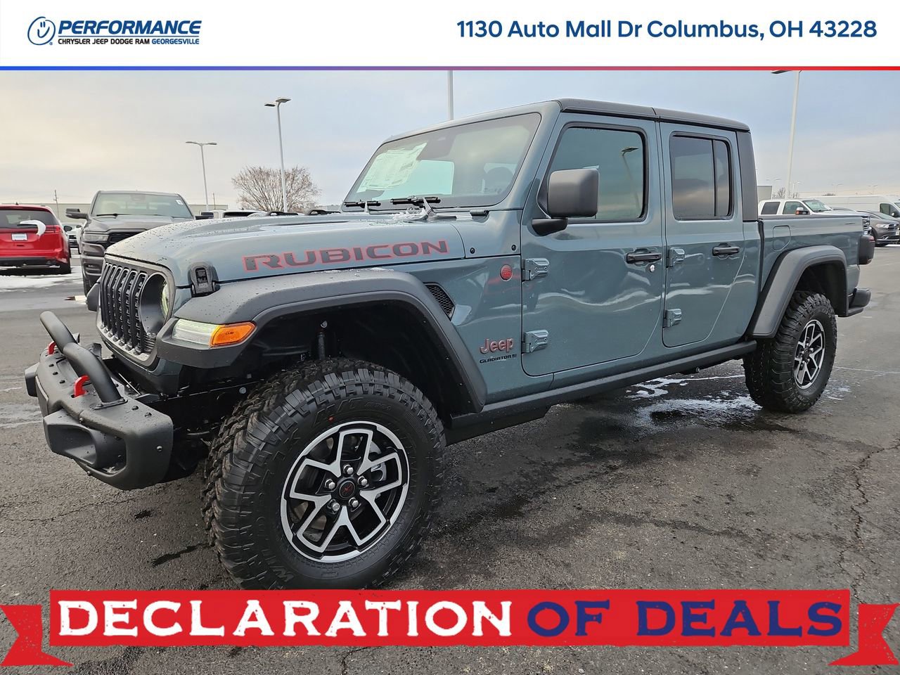 New 2026 Jeep Gladiator Rubicon w/ Steel Bumper Group image 3