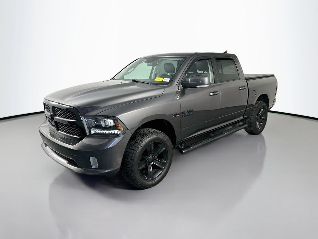 Used 2018 RAM 1500 Sport w/ Quick Order Package 26Q Night AWD/4WD image 3
