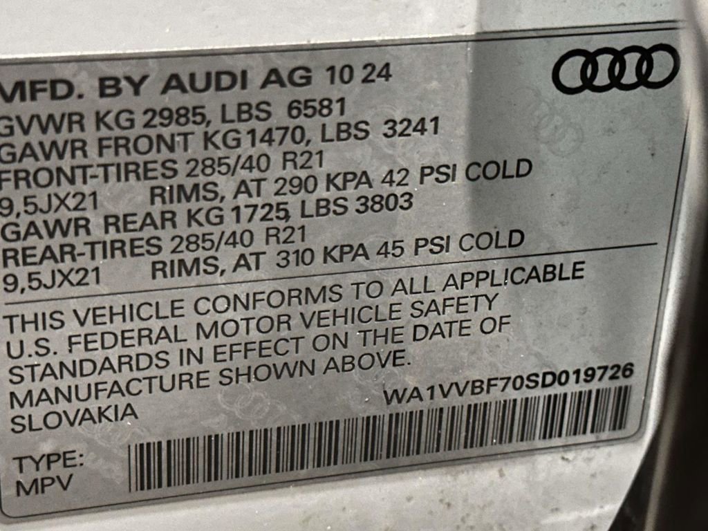 Used 2025 Audi Q7 3.0T Prestige w/ Prestige Package image 33