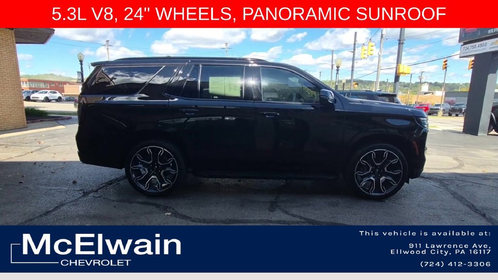 Used 2025 Chevrolet Tahoe RST w/ RST Capability Package AWD/4WD image 2