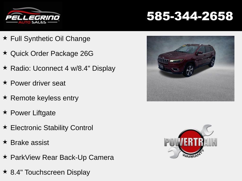 Used 2019 Jeep Cherokee Limited image 4