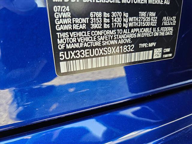 New 2025 BMW X5 M60i w/ Climate Comfort Package image 17