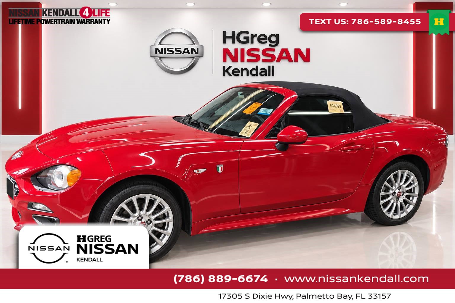 Used 2017 FIAT 124 Spider RWD image 1