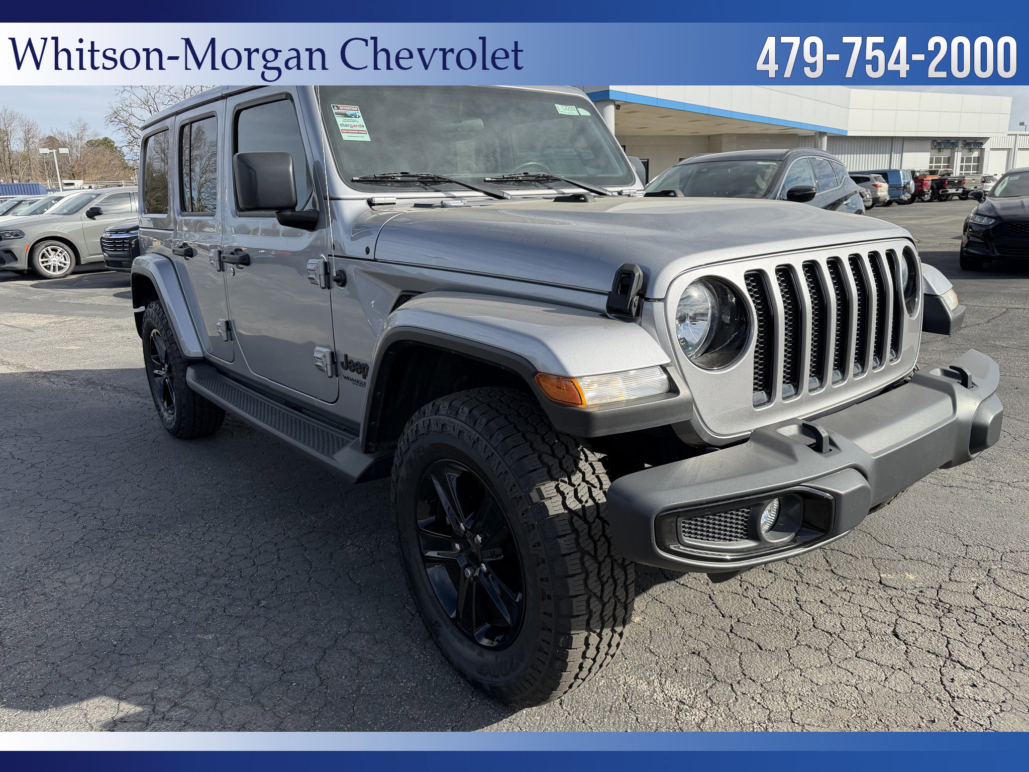 Used 2021 Jeep Wrangler Unlimited Sahara AWD/4WD image 4