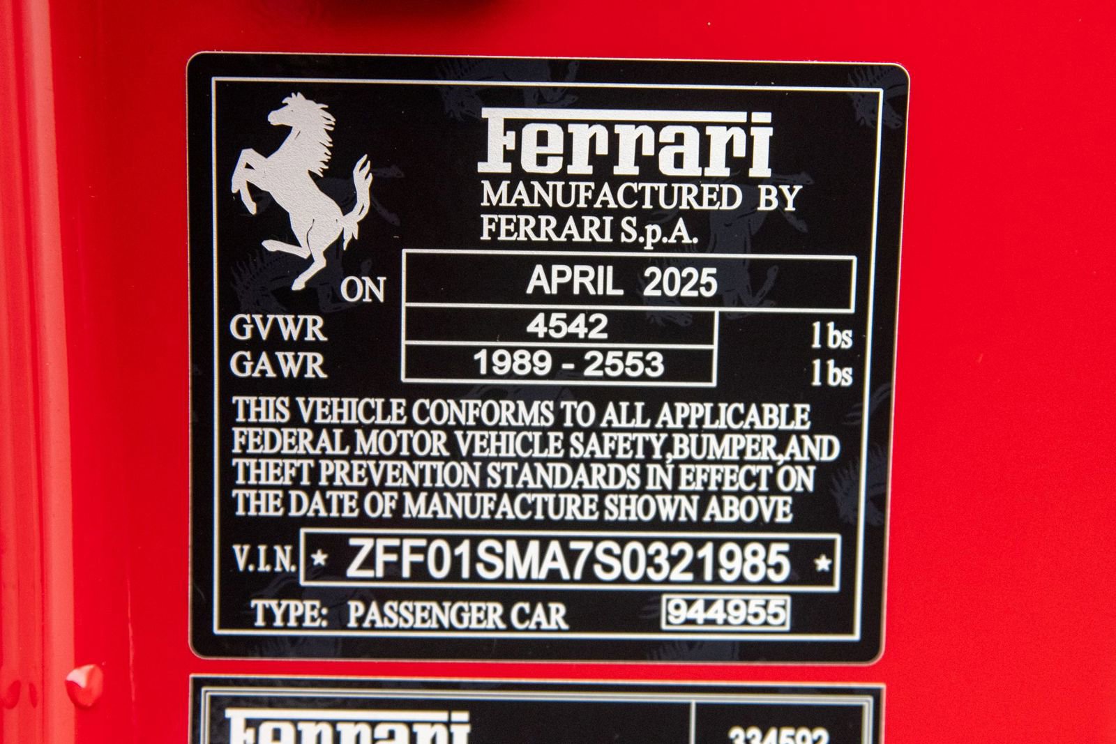 Used 2025 Ferrari 296 GTS RWD image 43