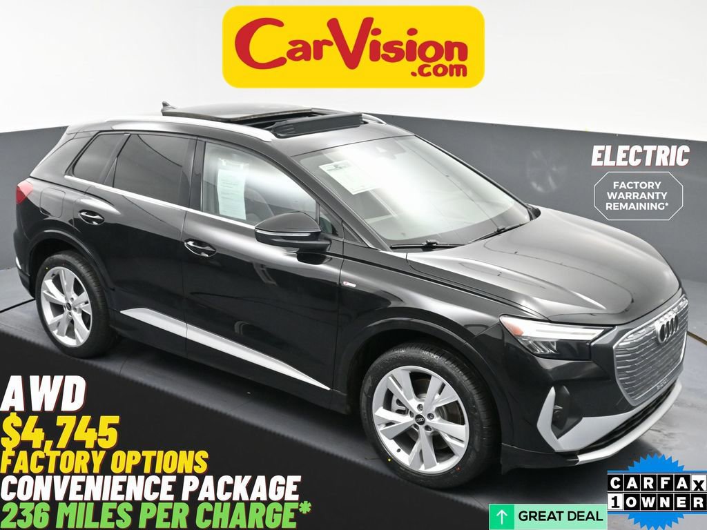 Used 2023 Audi Q4 e-tron Premium w/ Convenience Package