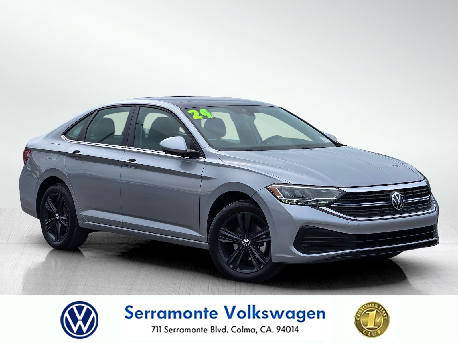Used 2024 Volkswagen Jetta SE w/ Panoramic Sunroof Package FWD image 1