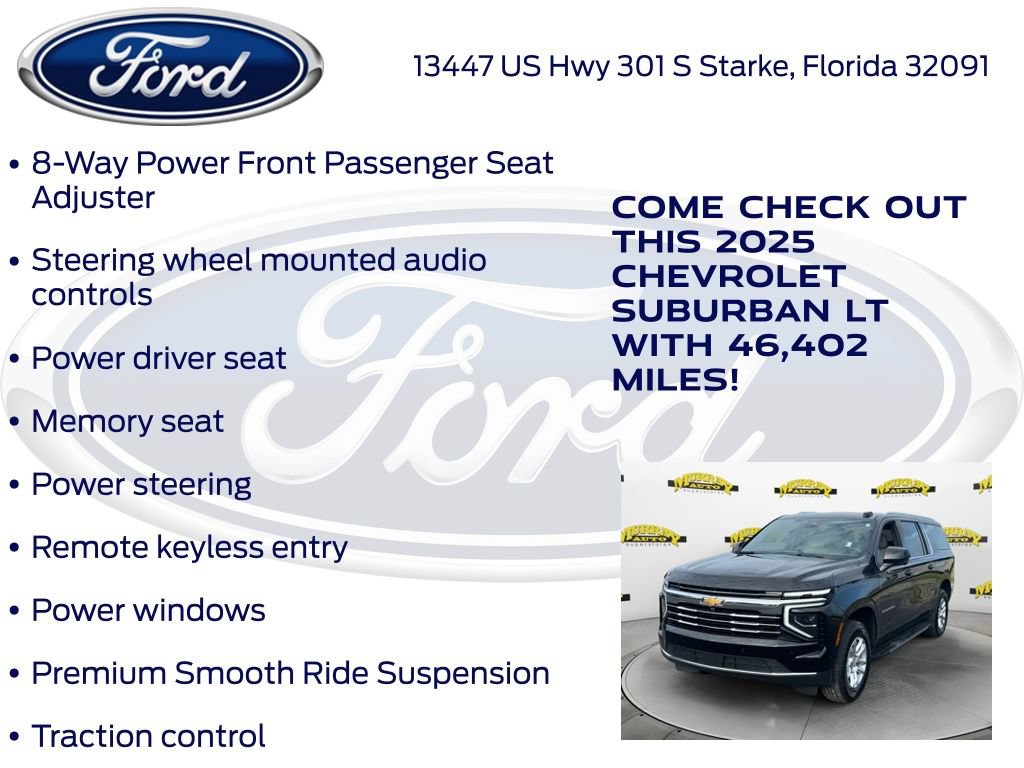 Used 2025 Chevrolet Suburban LT RWD image 32