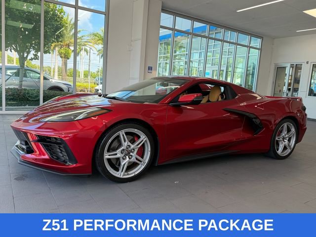 Used 2021 Chevrolet Corvette Stingray Preferred Conv w/ Z51 Performance Package RWD image 3