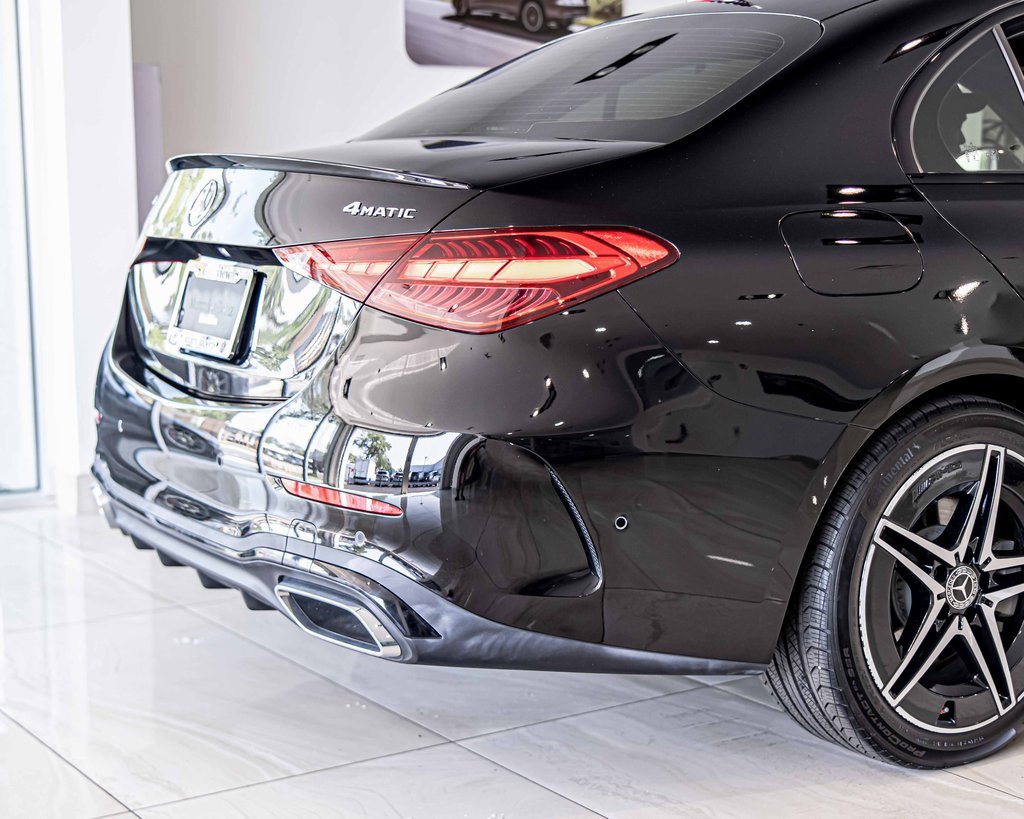 Used 2024 Mercedes-Benz C 300 4MATIC Sedan w/ AMG Line w/ Night Package image 12