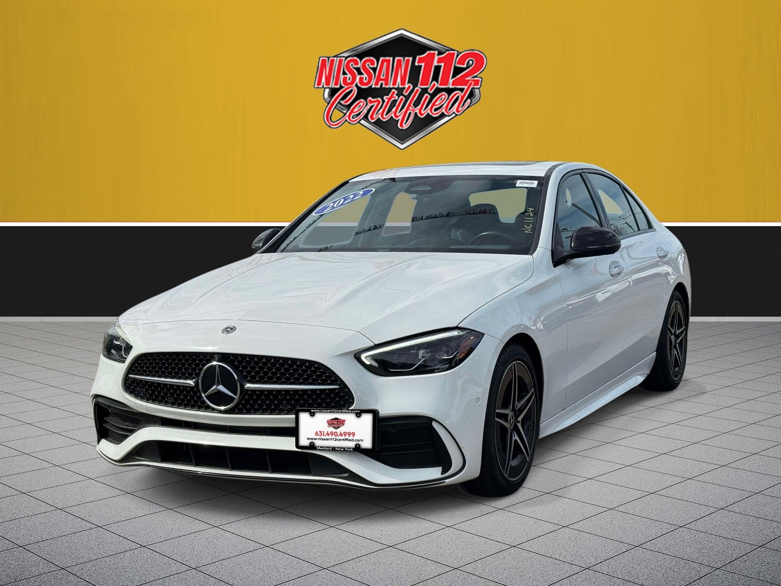 Used 2022 Mercedes-Benz C 300 4MATIC Sedan w/ AMG Line w/ Night Package image 3
