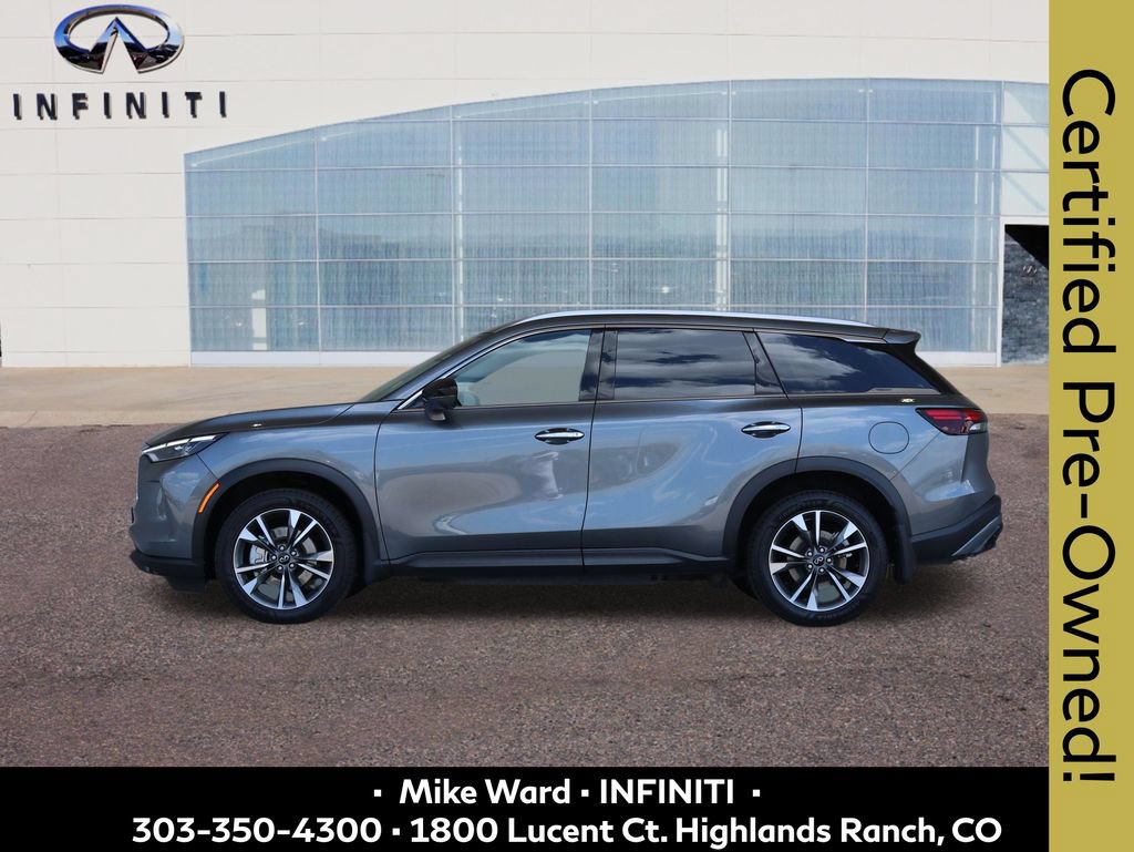 Certified 2025 INFINITI QX60 Luxe w/ Vision Package AWD/4WD image 2