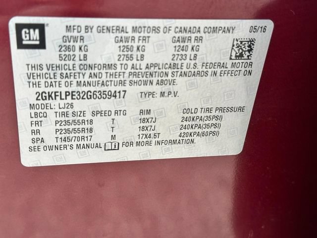 Used 2016 GMC Terrain SLT FWD image 23