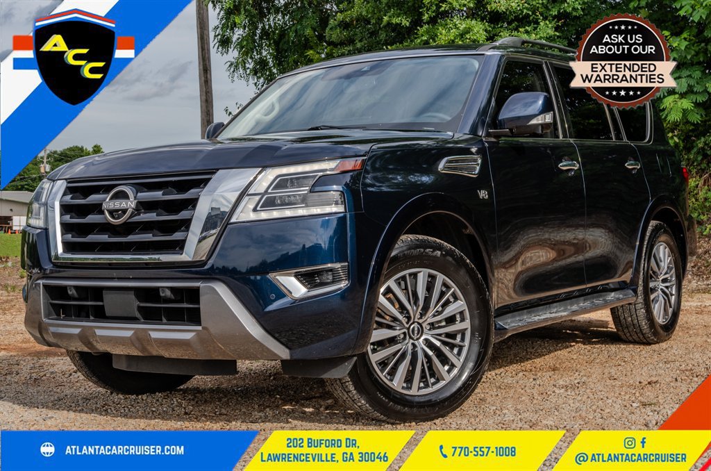 Used 2022 Nissan Armada SL w/ Captain's Chairs Package