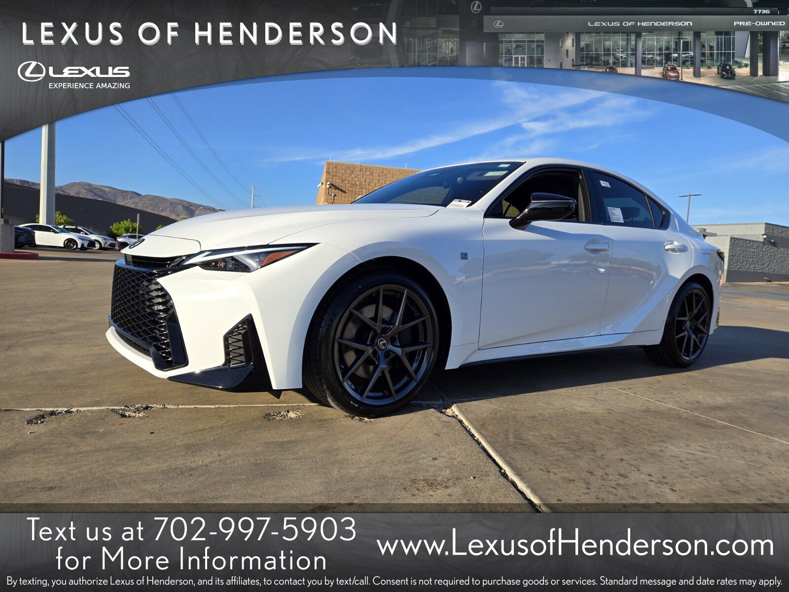 New 2026 Lexus IS 350 F Sport RWD image 1