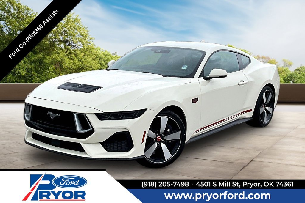 New 2025 Ford Mustang GT Premium w/ 60th Anniversary Package