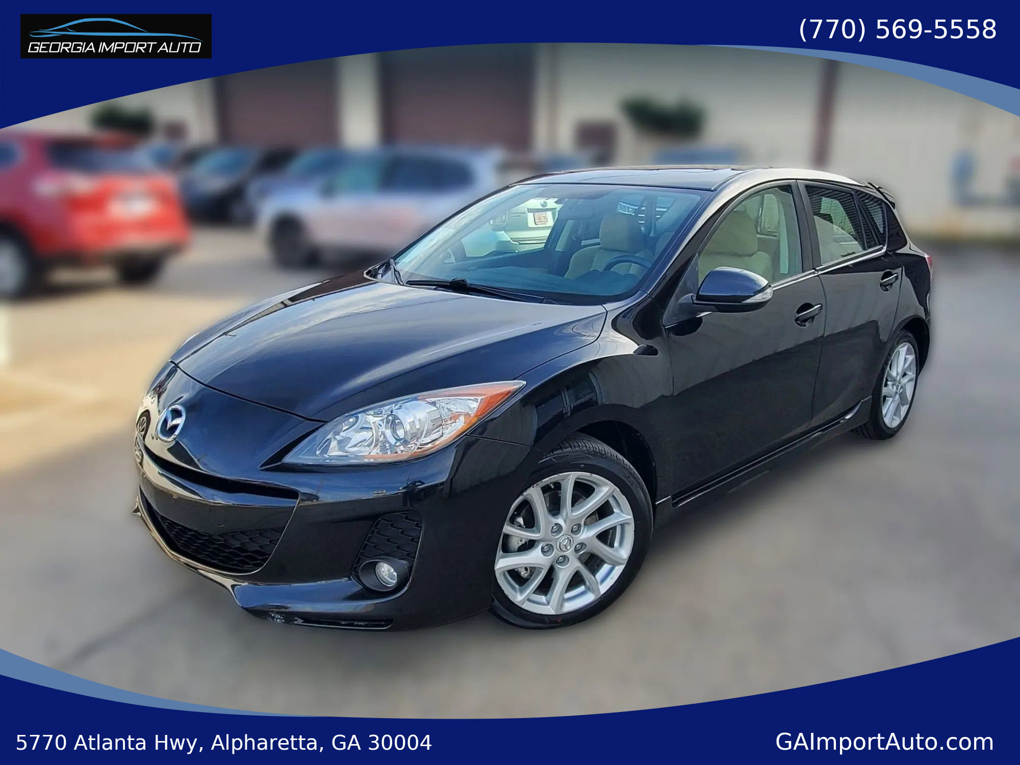 Used 2012 MAZDA MAZDA3 s Touring image 1